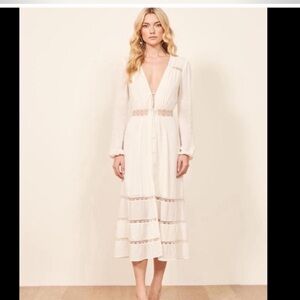 Reformation bridal dress 🕊️✨